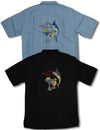 Tail Dancer Lounge Men's Hook & Tackle Embroidered Shirt