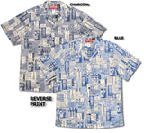 Tapa Tiki Ukulele Men's Reverse Shirt