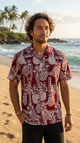 Tapa Pineapple Waimea Casuals Men's