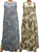 Tree Tops Keyhole Back Slit Tank