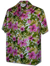 Hibiscus Jungle men's shirt