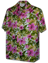 Hibiscus Jungle men's shirt