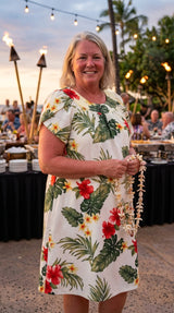 RJC Women's Tropical Summer Muumuu Dress