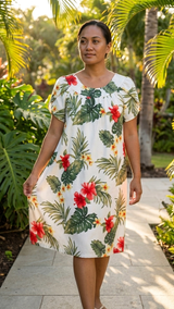 RJC Women's Tropical Summer Muumuu Dress