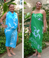 Petroglyph Honu Full Size Sarong Wrap