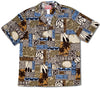 Tapa Turtle Paddle men's shirt