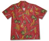 Ukulele Surfboard Men's Rayon
