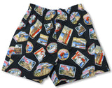 Waikiki Beach Uni-Sex Bamboo Boxer Shorts