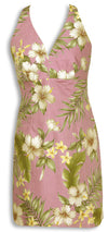 Hibiscus Plumeria Empire Criss Cross Halter