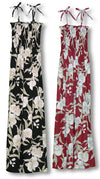 White Orchid Long Smocked Dress