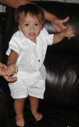 Custom Made - White Season Boys 2pc