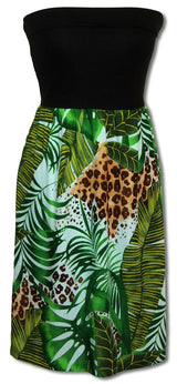 Wild Paradise Jungle Knit Top Dress
