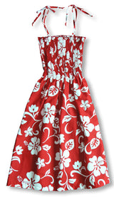 Classic Hibiscus Smocked Dress