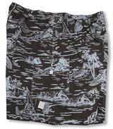 Woodcut Hawaiian Men's peached Cargo Shorts